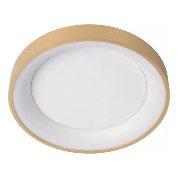 Lucide 46103/20/02 - LED Dimbar taklampa VIDAL LED/20W/230V diameter 28 cm guld