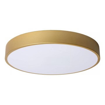 Lucide 79185/40/02 - LED Dimbar taklampa UNAR LED/24W/230V diameter 39,5 cm guld