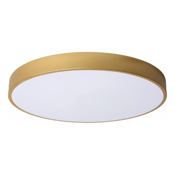 Lucide 79185/50/02 - LED Dimbar taklampa UNAR LED/36W/230V diameter 49,5 cm guld