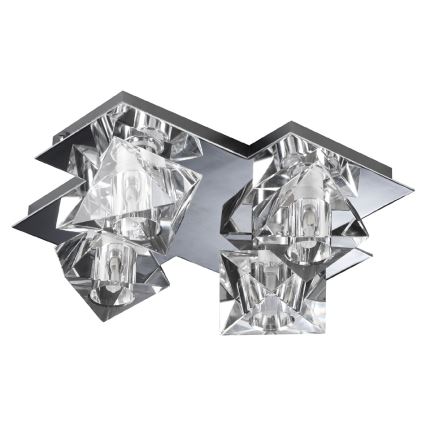 Luxera 1545 - Ersättningsglas för ljuskrona, bordslampa, taklampa och vägglampa BAIKO G9