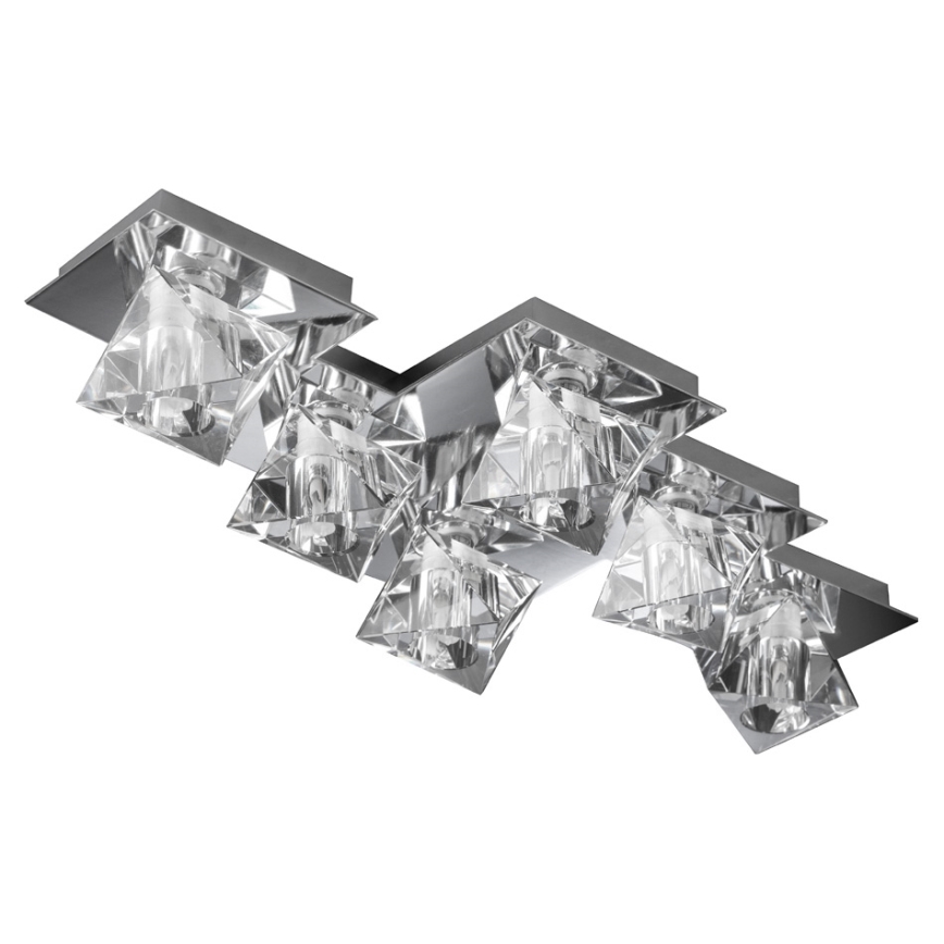 Luxera 1545 - Ersättningsglas för ljuskrona, bordslampa, taklampa och vägglampa BAIKO G9
