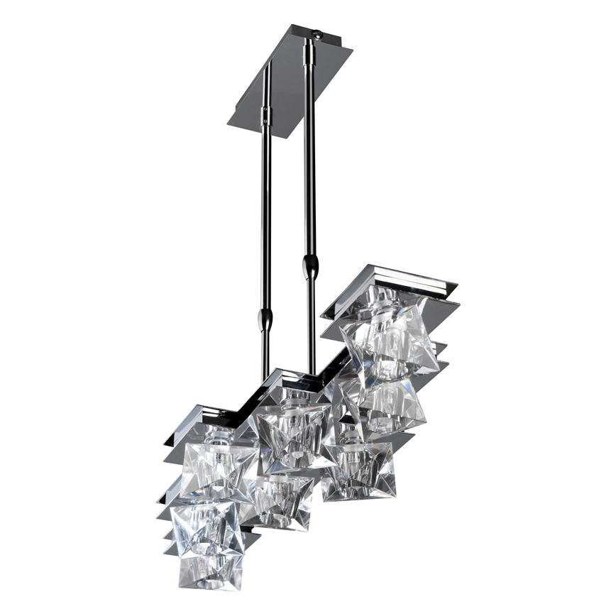 Luxera 1545 - Ersättningsglas för ljuskrona, bordslampa, taklampa och vägglampa BAIKO G9