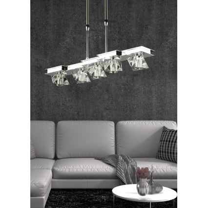 LUXERA 1546 - Ljuskrona BAIKO 5xG9/33W/230V