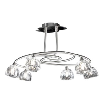 LUXERA 1561 - Ljuskrona SAMBA 6xG9/40W/230V