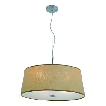 Luxera 18030 - Ljuskrona med snöre COMBO 3xE27/60W/230V