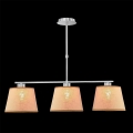LUXERA 18066 - Ljuskrona COMBO 3xE27/60W beige