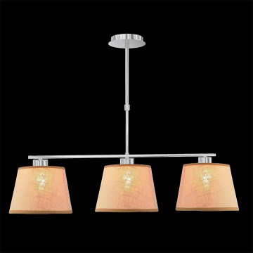 LUXERA 18066 - Ljuskrona COMBO 3xE27/60W beige