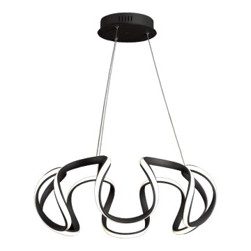 LUXERA 18206 - LED ljuskrona med textilsladd PASSO LED/40W/230V 4000K