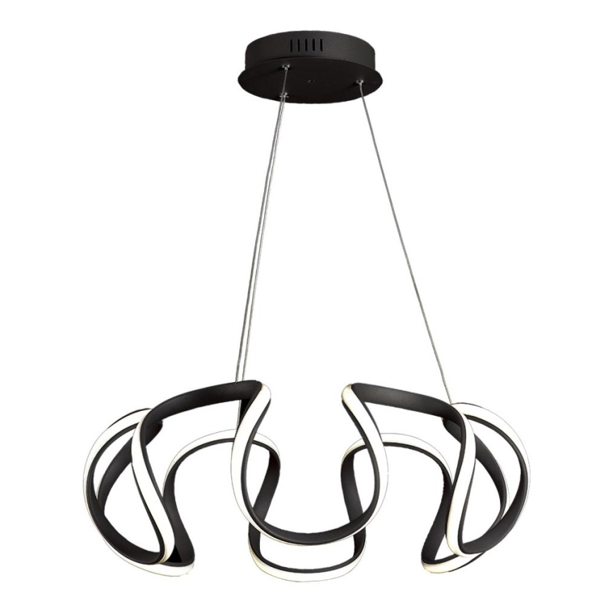 LUXERA 18206 - LED ljuskrona med textilsladd PASSO LED/40W/230V 4000K