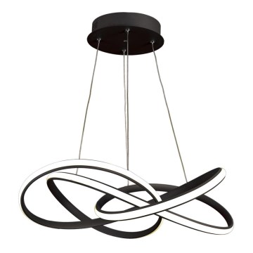 LUXERA 18207 - LED ljuskrona med textilsladd PASSO LED/40W/230V 4000K