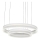 LUXERA 18408 - Dimbar LED-lampakrona med snöre VEDUA LED/78W/230V