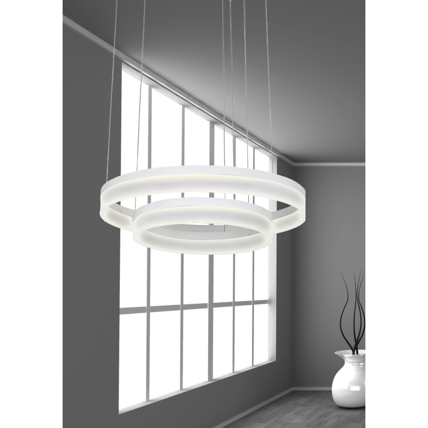 LUXERA 18408 - Dimbar LED-lampakrona med snöre VEDUA LED/78W/230V