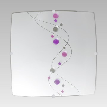 Luxera 45056 - Reservglas till taklampan TAO PINK E27