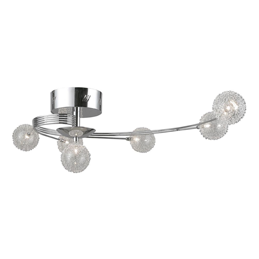 LUXERA 46010 - Ljuskrona CASCADA 6xG4/20W/230V