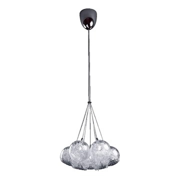LUXERA 46037 - Hängande Ljuskrona CRONOS 7xG4/20W/230V