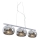 LUXERA 46039 - Hängande Ljuskrona SPHERA 3xG9/75W/230V