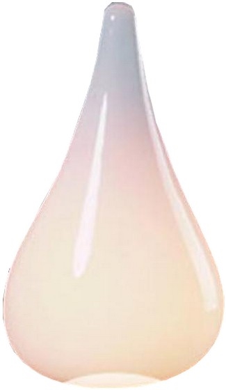 LUXERA 46049 - Reservglas till ljuskrona TEARS E27