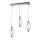 LUXERA 61306 - LED Ljuskrona med snöre SAKURA 3xLED/13.2W/230V