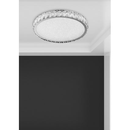 Luxera 62406 - LED Kristallampa tak GIRO LED/20W/230V