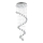 LUXERA 62410 - fast Kristallkrona COIL 4xGU10/50W/230V