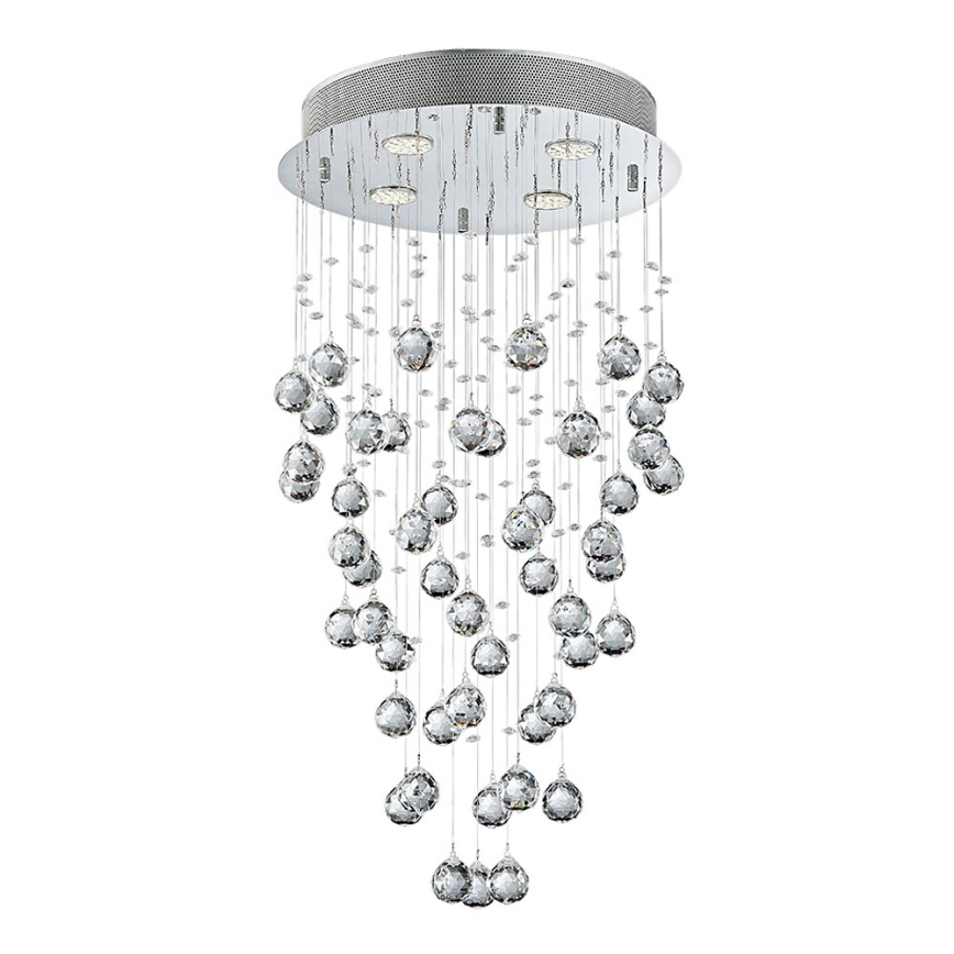LUXERA 62411 - fast Kristallkrona NORR 4xGU10/50W/230V