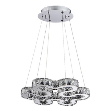 LUXERA 62422 - LED Kristallkrona med snöre STRADA LED/30W/230V