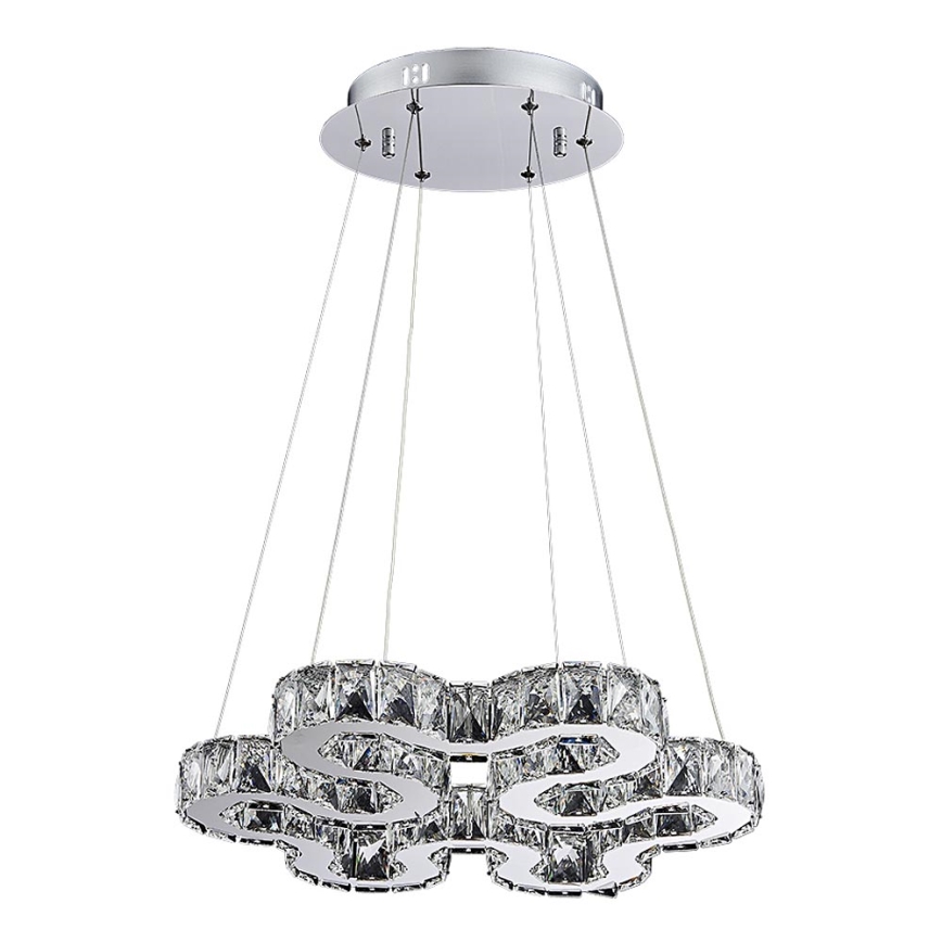 LUXERA 62422 - LED Kristallkrona med snöre STRADA LED/30W/230V