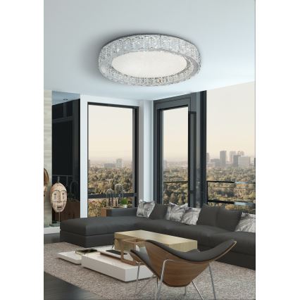 LUXERA 62437 - LED taklampa ALLURIA LED/48W/230V 4000K 60 cm