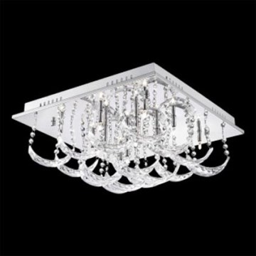 Luxera 64314 - Takbelysning BABilAT 12xG4/20W/230V