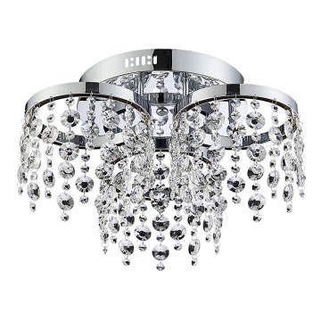 LUXERA 64394 - LED fast Kristallkrona ERATTO 3xLED/11W/230V