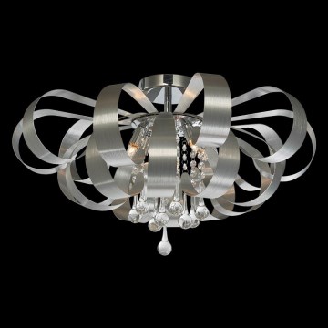 Luxera 64410 - fast Kristallkrona RIBBON Kristall 6xG9/33W/230V