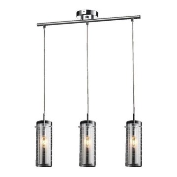 LUXERA 68001 - Hängande Ljuskrona PALMIRA 3xE14/60W/230V