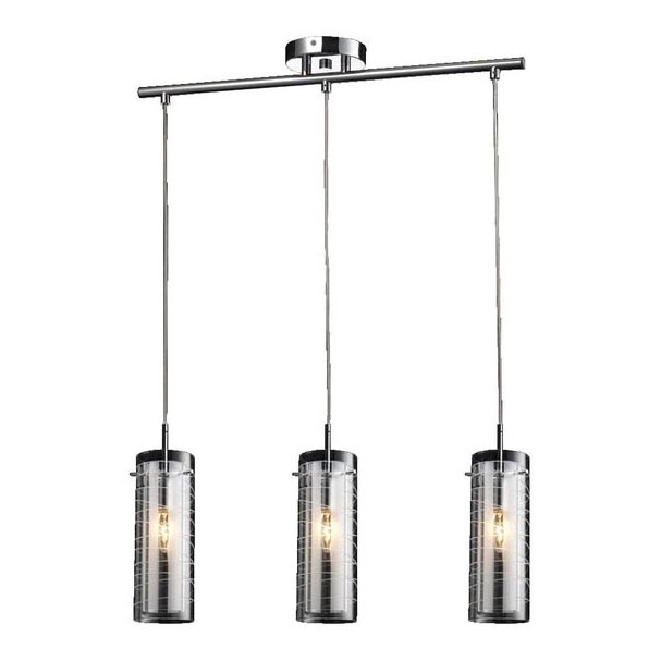 LUXERA 68001 - Hängande Ljuskrona PALMIRA 3xE14/60W/230V