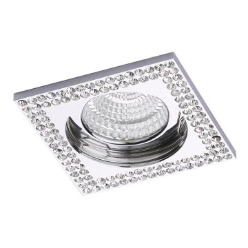 LUXERA 71077 - Infälld lampa CRYSTALS 1xGU10/50W/230V
