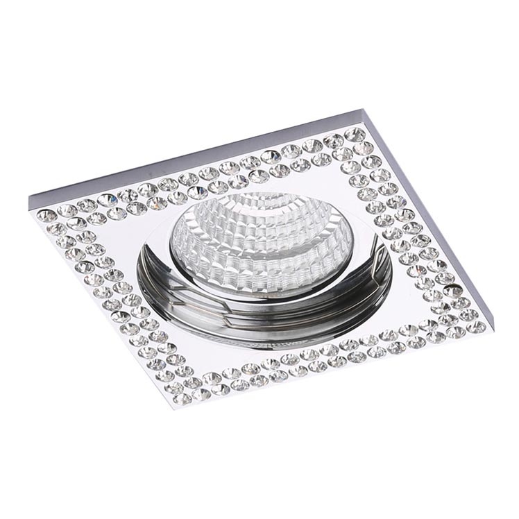 LUXERA 71077 - Infälld lampa CRYSTALS 1xGU10/50W/230V