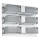 LUXERA 8033 - Taklampa CASIUS 6xG9/33W/230V