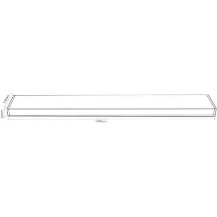 Lysrörsbelysning 2xG13/18W/230V 124 cm