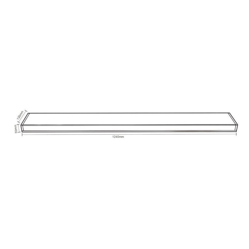 Lysrörsbelysning T8 2xG13/18W/230V 124 cm
