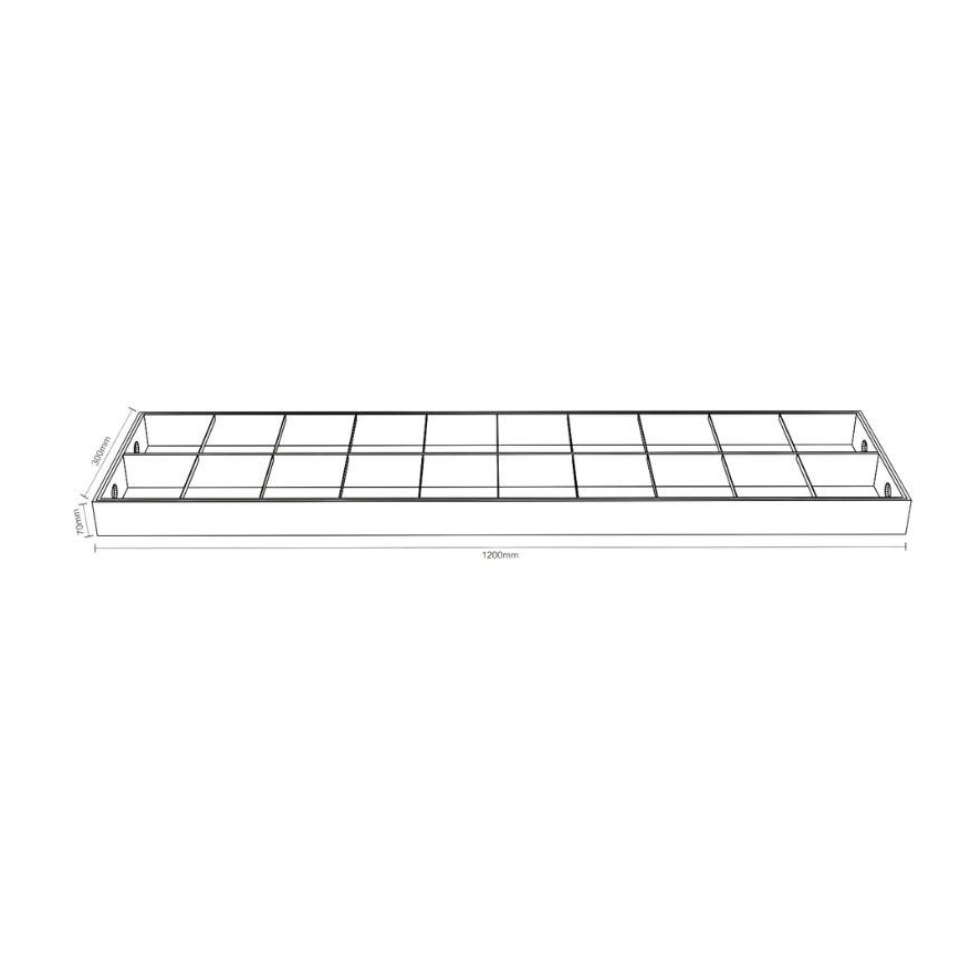 Lysrörsbelysning T8 2xG13/18W/230V 120 cm