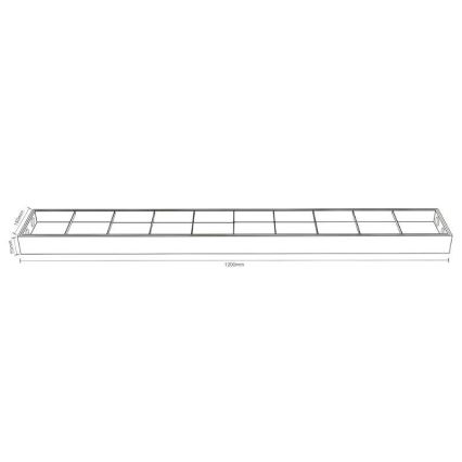Lysrörsbelysning T8 2xG13/18W/230V 120 cm vit