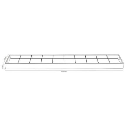 Lysrörsbelysning T8 2xG13/18W/230V 120 cm vit