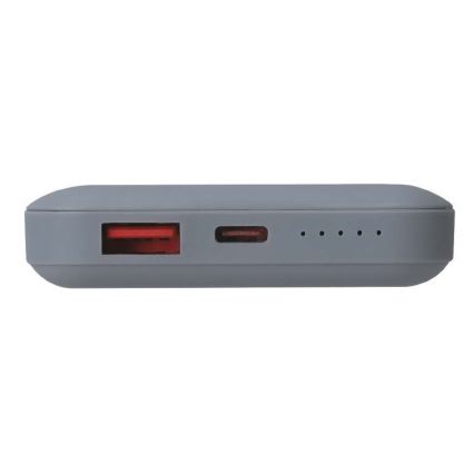 Magnetisk strömbank med trådlös laddning Power Delivery 10 000mAh/20W/3,7V grå