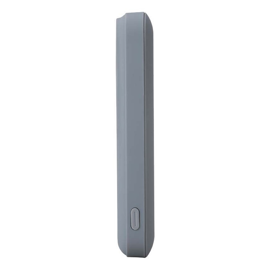 Magnetisk strömbank med trådlös laddning Power Delivery 10 000mAh/20W/3,7V grå