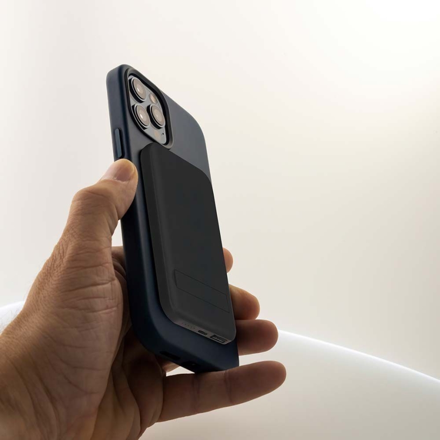 Magnetisk strömbank med trådlös laddning Power Delivery 10 000mAh/20W/3,7V svart