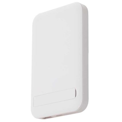 Magnetisk strömbank med trådlös laddning Power Delivery 10 000mAh/20W/3,7V vit