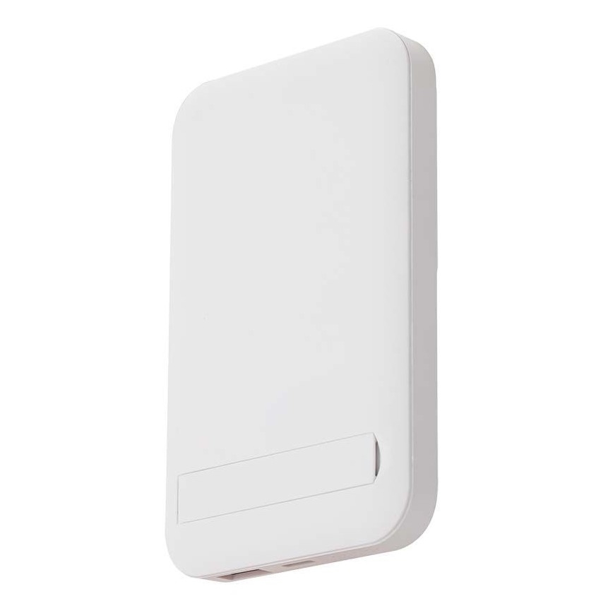 Magnetisk strömbank med trådlös laddning Power Delivery 10 000mAh/20W/3,7V vit