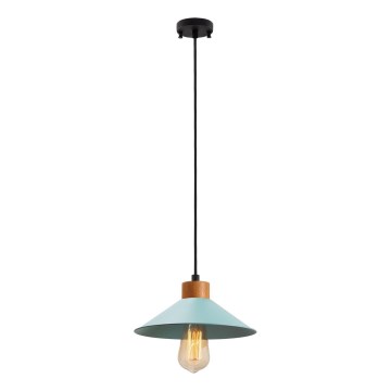 MANAVGAT 1xE27/40W/230V blå/brun hänglampa