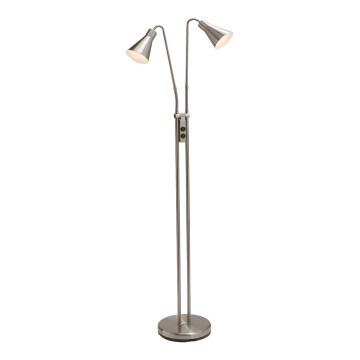 Markslöjd 102241 - Golvlampa ODENSE 2xE14/40W/230V