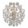 Markslöjd 102334 - Vägglampa ROSENDAL 1xE14/40W/230V guld