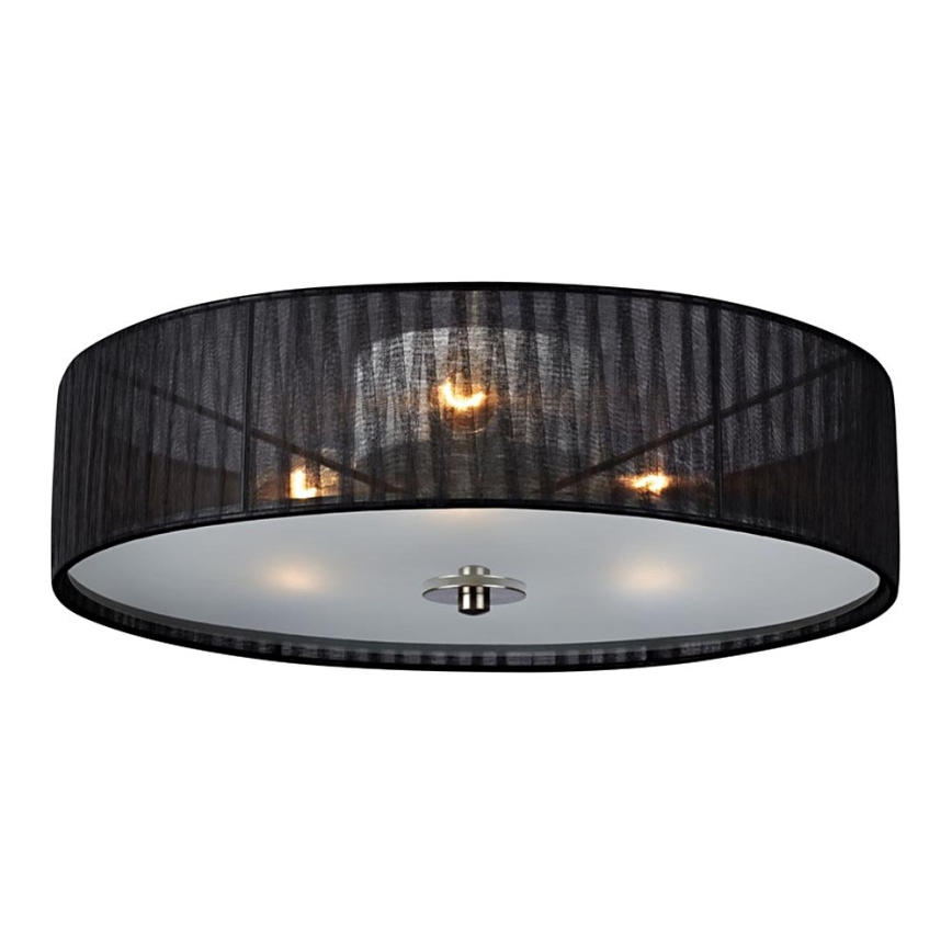 Markslöjd 104884 - Takbelysning BYSKE 3xE14/40W/230V svart